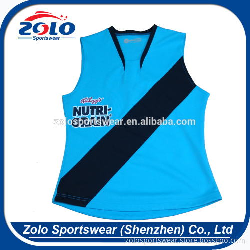 Sleeveless Sublimation AFL Jersey For Mens